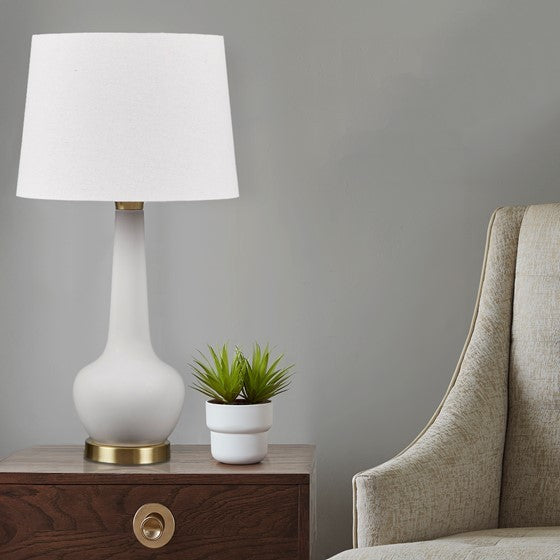 Ceramic Genie Table Lamp Grey See below