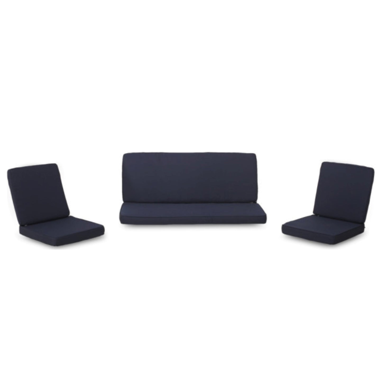 CAROLINA CLUB CHAIR & LOVESEAT CUSHION SET, NAVY, (2sets 63513.00 CUSHION SET+1set 63308.00 CUSHION SET)