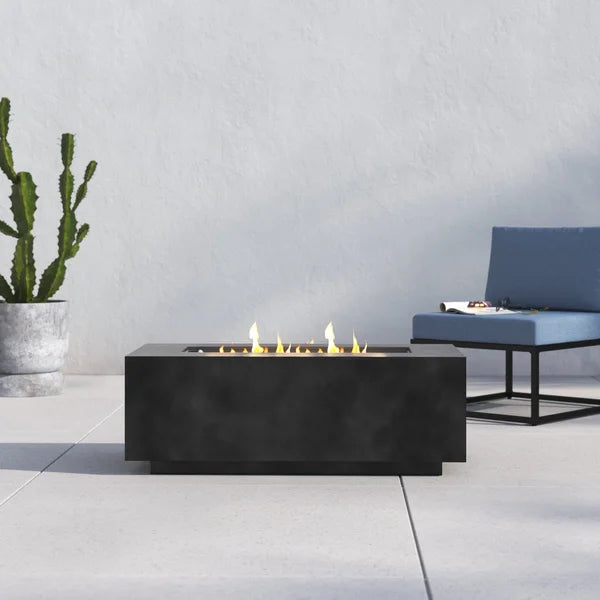 Concrete Propane Outdoor Fire Pit Table