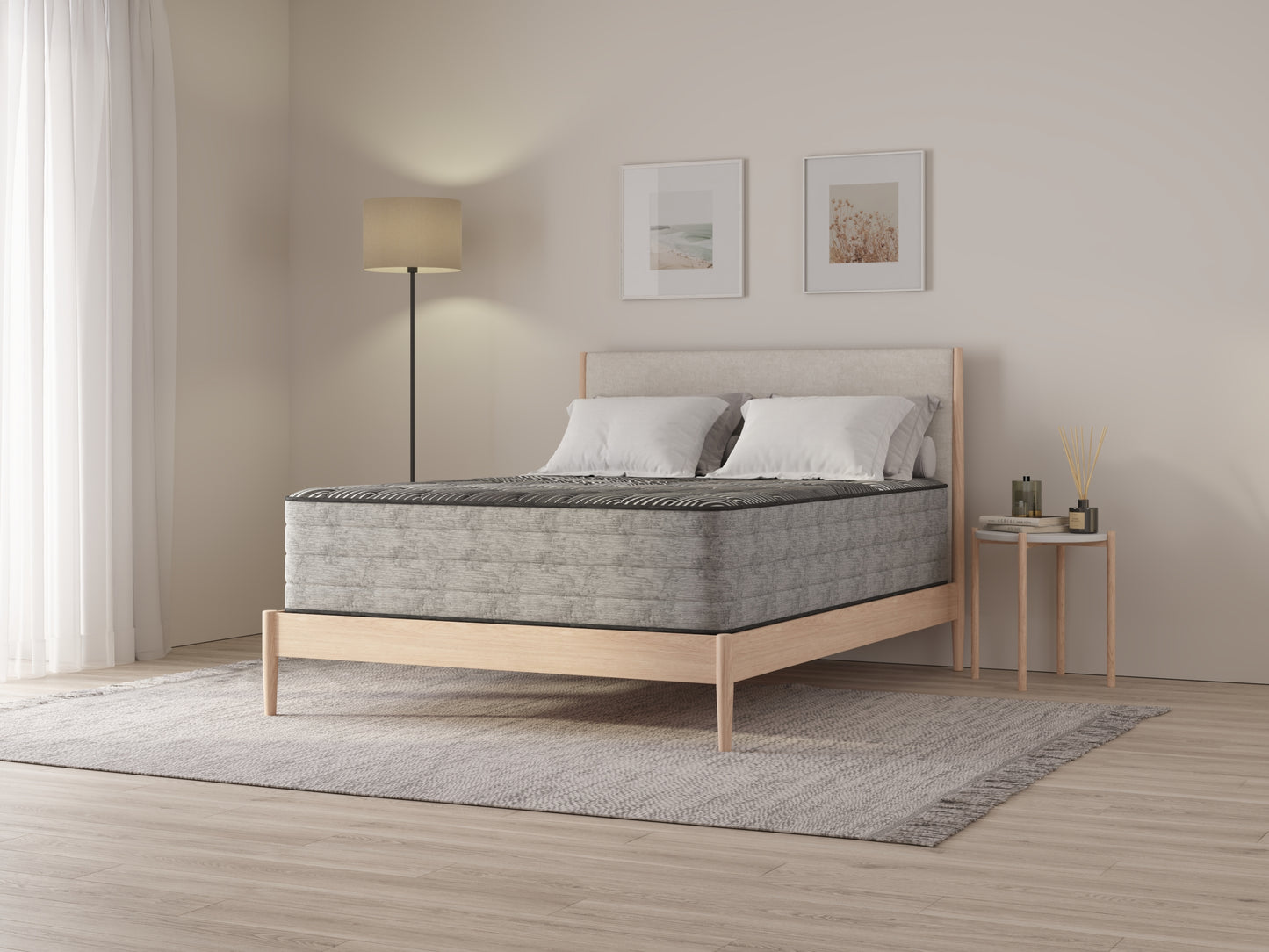 14' Pure Ice Plush Quilted Queen Mattress