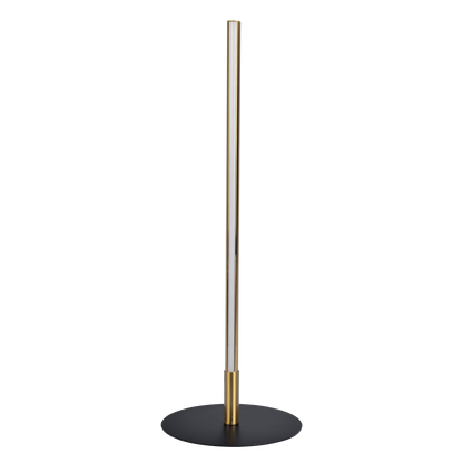 Dimond Black LED Table Lamp with On/Off Switch Round Metal Base