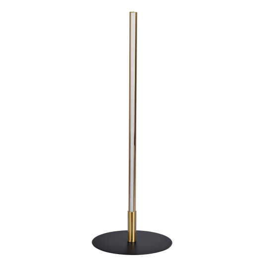Dimond Black LED Table Lamp with On/Off Switch Round Metal Base
