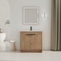 36' Freestanding Bathroom Vanity with White Ceramic Sink & 2 Soft-Close Cabinet Doors ((KD-PACKING),BVB02436IMO-F-BL9090B