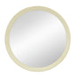 D20x1.5'Transitional Decor Style Mango Wood Wall Mirror Wall Decor with Frame of Solid Mango Wood for Bathroom,Entryway Console Lean Against Wall