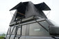 Foldable 2-3 People Amphibious Inflatable Car Roof Top Tent for camping Outdoor Glamping Camping Tent for SUV,Truck and Universal Auto Self-Driving Touring(Without Ladder, Black )