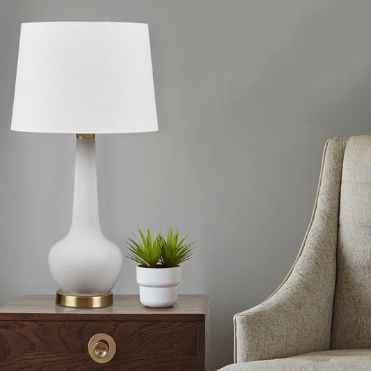 Ceramic Genie Table Lamp Grey See below