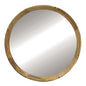 D20x1.5'Transitional Decor Style Mango Wood Wall Mirror Wall Decor with Frame of Solid Mango Wood for Bathroom,Entryway Console Lean Against Wall