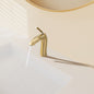 Brushed Gold Single Handle Lavatory Basin Sink Faucet