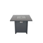 25'' H x 30'' W Steel Outdoor Fire Pit Table with Lid