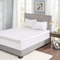 Hypoallergenic 3' Cooling Gel Memory Foam Mattress Topper with Removable Cooling Cover