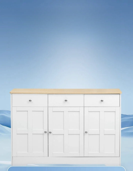 Locker Storage sideboard with drawers for dining room, living room, kitchen cabinets
