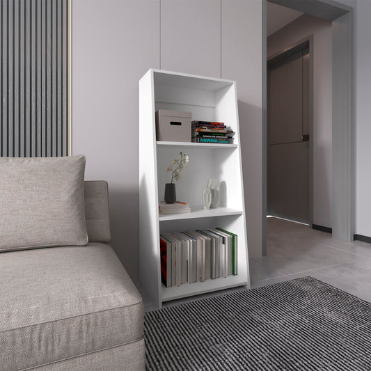 Bookcase 47' H, 3 shelves, White