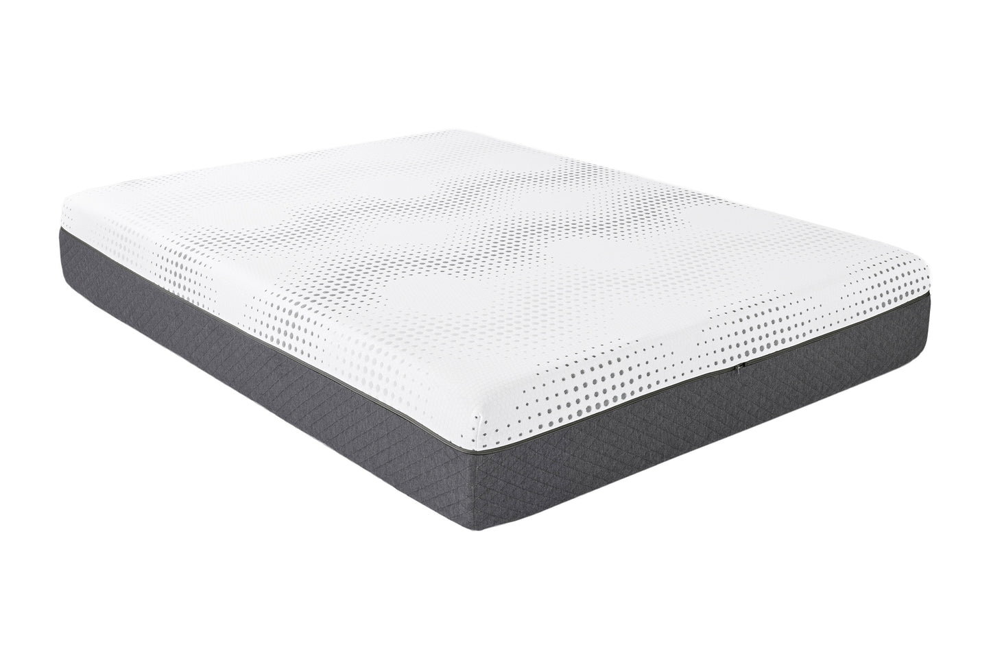 12' Queen Mattress Green Tea Gel-Infused Memory Foam Hybrid Mattress, Plush Foam Pocket Coils, Mattress in a Box, Comfortable Sleep Mattress