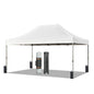 TREXM 10x15 Pop Up Canopy Tent, Heavy Duty Party Tent with 4 Sidewalls UV Waterproof Protection, 3 Height Adjustable Outdoor Canopy Tent for Weddings, Events, and Backyard Gatherings, White