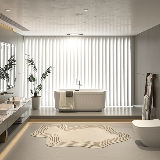 59' Acrylic Freestanding Bathtub, Unique Pleated Design, Glossy White, Brushed Nickel  Overflow and Pop-Up Drain, , cUPC Certified