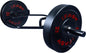 Hex Bar Weights Set Trap Bar Olympic Bumper 55lb Weight Plates Set for Deadlift Weightlifting Bodybuilding - 2 Inch Hexagon Trap Bar with Weights for Exercise & Fitness Home Gyms