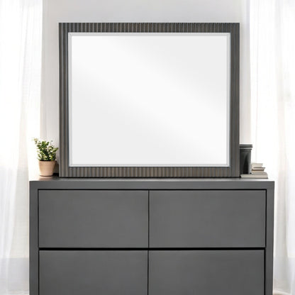Clayten Espresso Finish Mirror