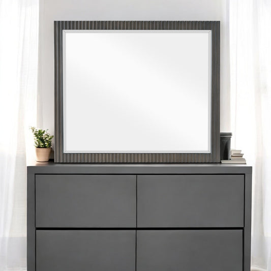 Clayten Espresso Finish Mirror
