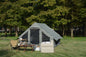 Inflatable Camping Tent Easy Setup 4 Season Glamping Tent with High Performance Inflatable Structure 4-6 Persons Waterproof Windproof Outdoor Self-Supporting Blow up Tent Air Tent Portable House Green