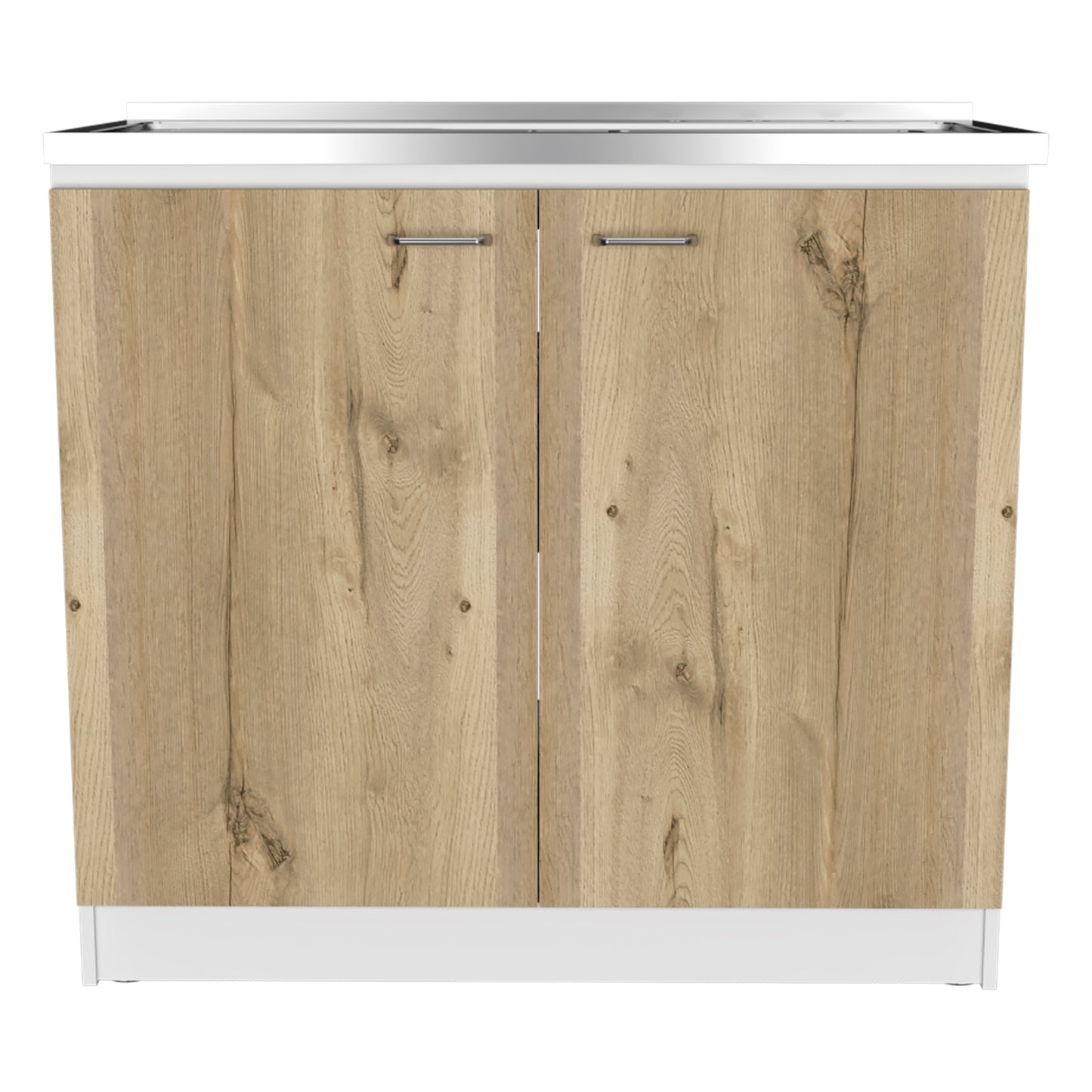Utility Sink Vernal, Kitchen, White / Light Oak