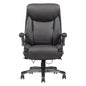 Modern Ergonomic Office Executive Chair, Adjustable Bonded Leather Armchair for Home Office Study, Grey
