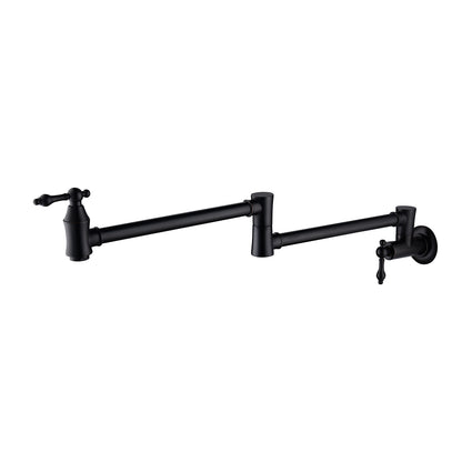 Wall Mount Folding Kitchen Pot Filler Faucet