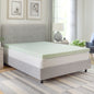 3-Inch Green Tea Infused Memory Foam Mattress Topper - Full