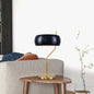 Small Minimalist Wooden Table Lamp Dimmable Table Lamp Fast Delivery Small Bedside Lamps for Night Stands, Living Room, Office,Study Room, Flux Table Lamp - Black Outer - White Inner 110~120V
