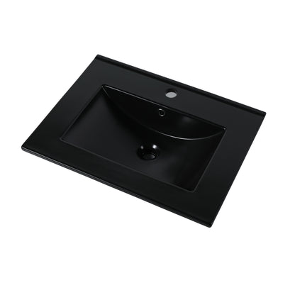 24' Ceramic Top Sink-G-BL9060BK