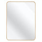 Gold 30 'x40' Rectangular Bathroom Wall Mirror