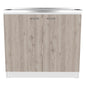 Utility Sink Vernal, Kitchen, Smokey Oak / Light Gray