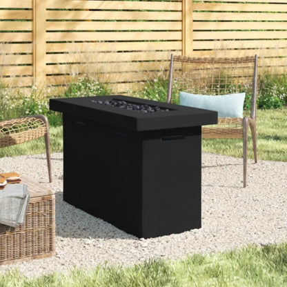 25' H x 42' W Fiber Reinforced Concrete Propane Outdoor Fire Pit Table