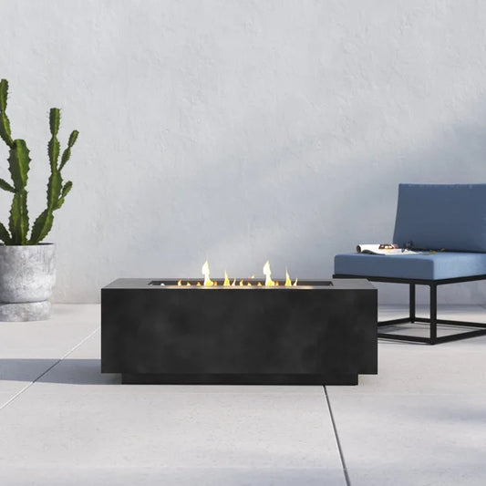 Concrete Propane Outdoor Fire Pit Table