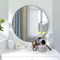 24'  Large Round Black Circular Mirror