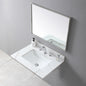 Montary 31inch bathroom vanity top stone carrara gold  new style tops with rectangle undermount ceramic sink  and back splash with 3 faucet hole  for bathrom cabinet
