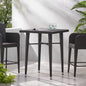 32' SQUARE WICKER BAR TABLE