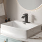 Bothwa Home 6' CUPC Certified Harlow Single Handle Bathroom Sink Faucet (Matt Black Finish)