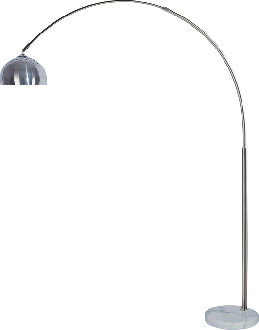 81'H STEEL MODERN ARCH FLOOR LAMP
