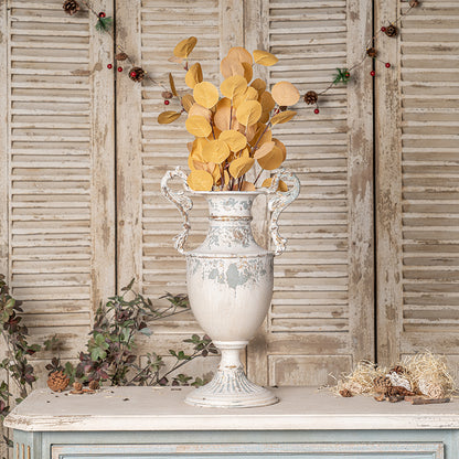 Vintage Floral Ceramic Vase for Timeless Home Decor, Ideal for Displaying Fresh Flowers and Enhancing Any Room