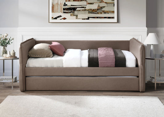Daybed With a Trundle in Mocha