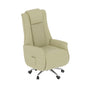 Office chair with foot rest,Automatic Executive Comfy Office Chair, Electric Recliner Chair, High-Back Power Office Chair, Ergonomic Big and Tall Office Chair w/Footrest, Microfiber Desk Chair