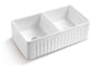 Farmhouse/Apron Front White Ceramic Kitchen Sink