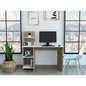 Tecoa Writing Desk, Four Shelves