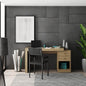 Techni Mobili Expandable Home Office Desk, Pine