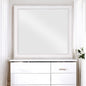 Katia Weathered White Finish Mirror