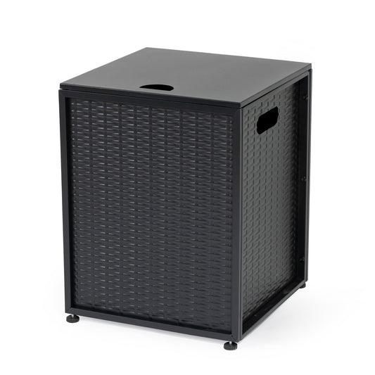 Imitation Woven Rattan Surface Propane Tank Cover