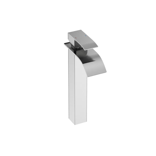 Bothwa Home CUPC Certified 6' Lark Single Handle Bathroom Sink Faucet (Brushed Nickel Finish)