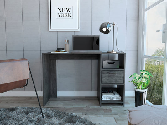 Arlington Writing Computer Desk, One Drawer, Two Shelves