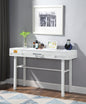 Cargo White Finish Vanity Desk