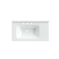 Sinks rectangular 36 inch bathroom sinks, modern rectangular countertop bathroom sinks, porcelain ceramic bathroom sinks.White, 36''W x 20''D ---Sink only.